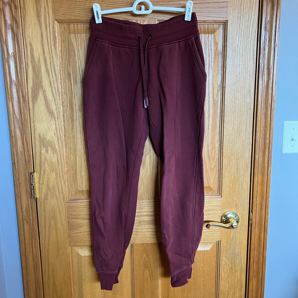 Lululemon Maroon Joggers
